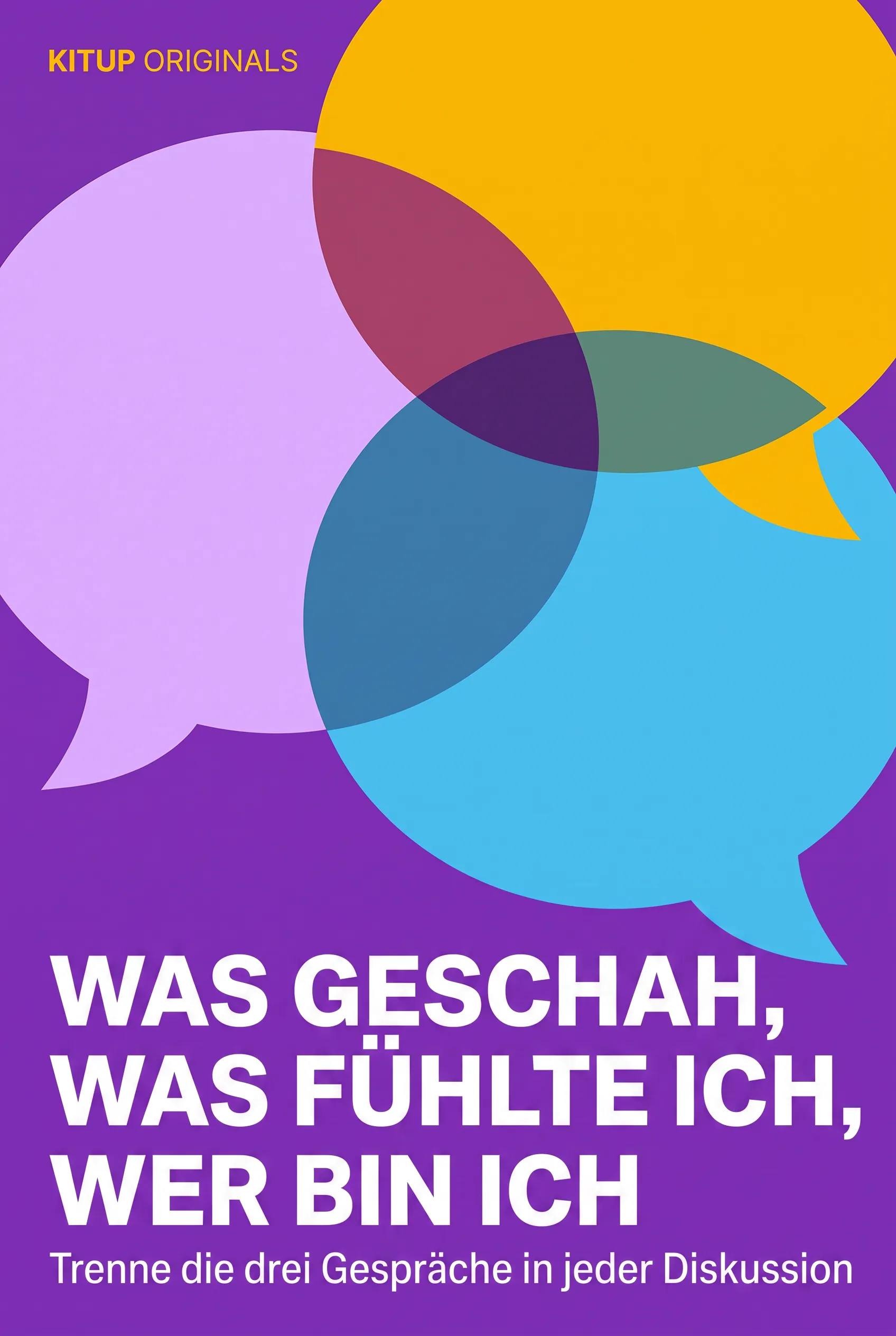 Was geschah, was fühlte ich, wer bin ich