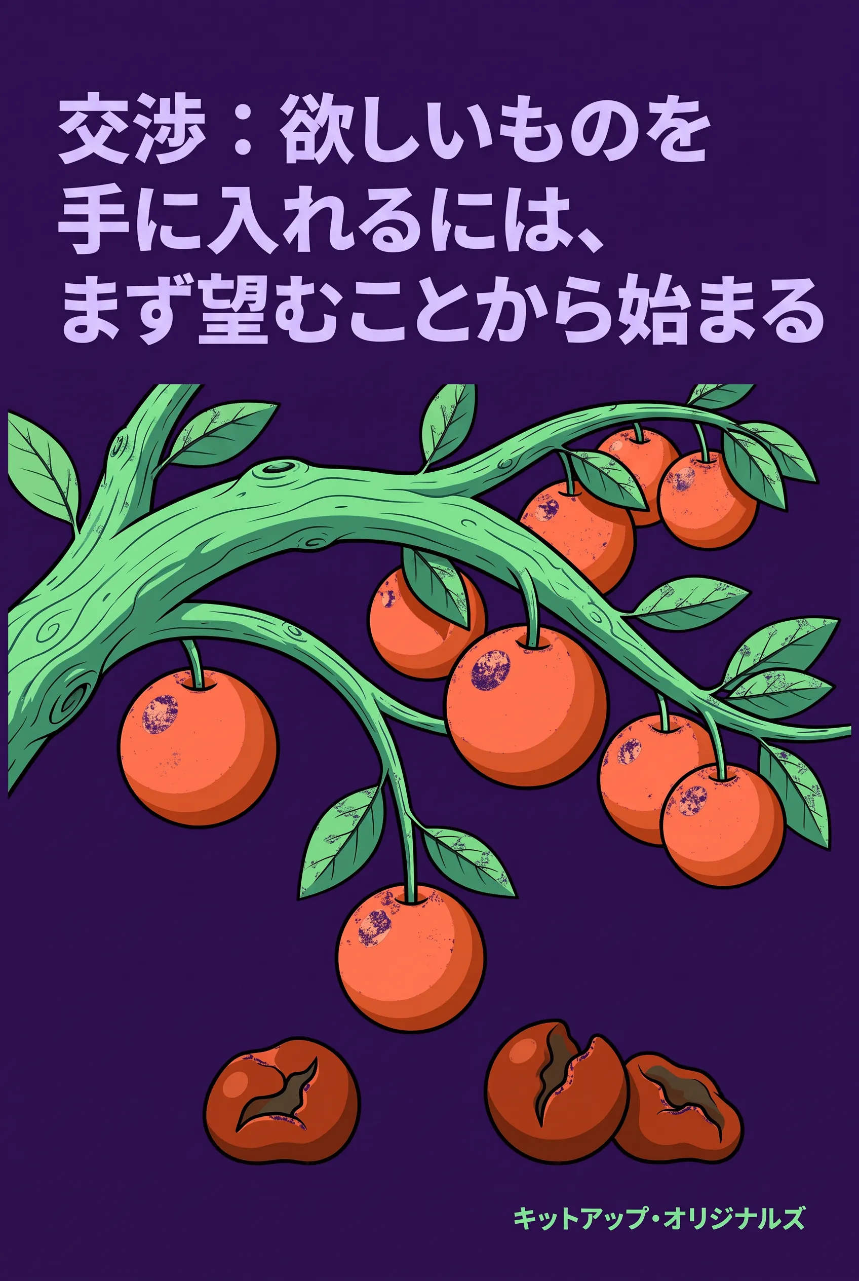 交渉：欲しいものを手に入れるには、まず望むことから始まる