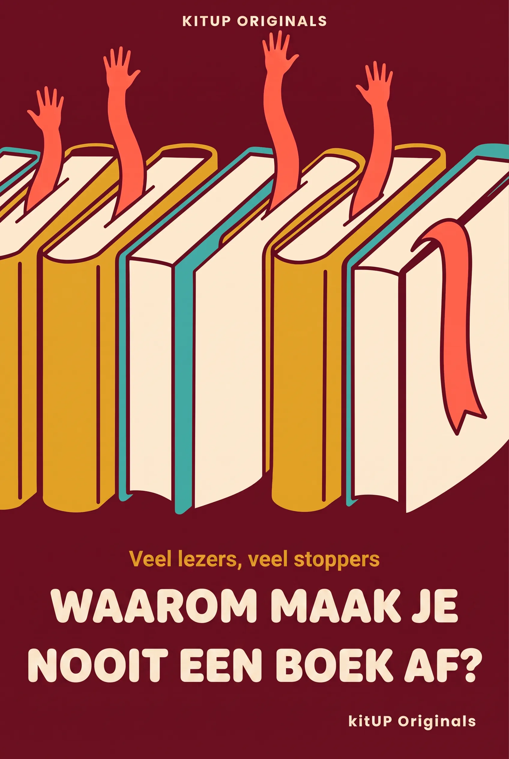 Waarom maak je nooit een boek af?