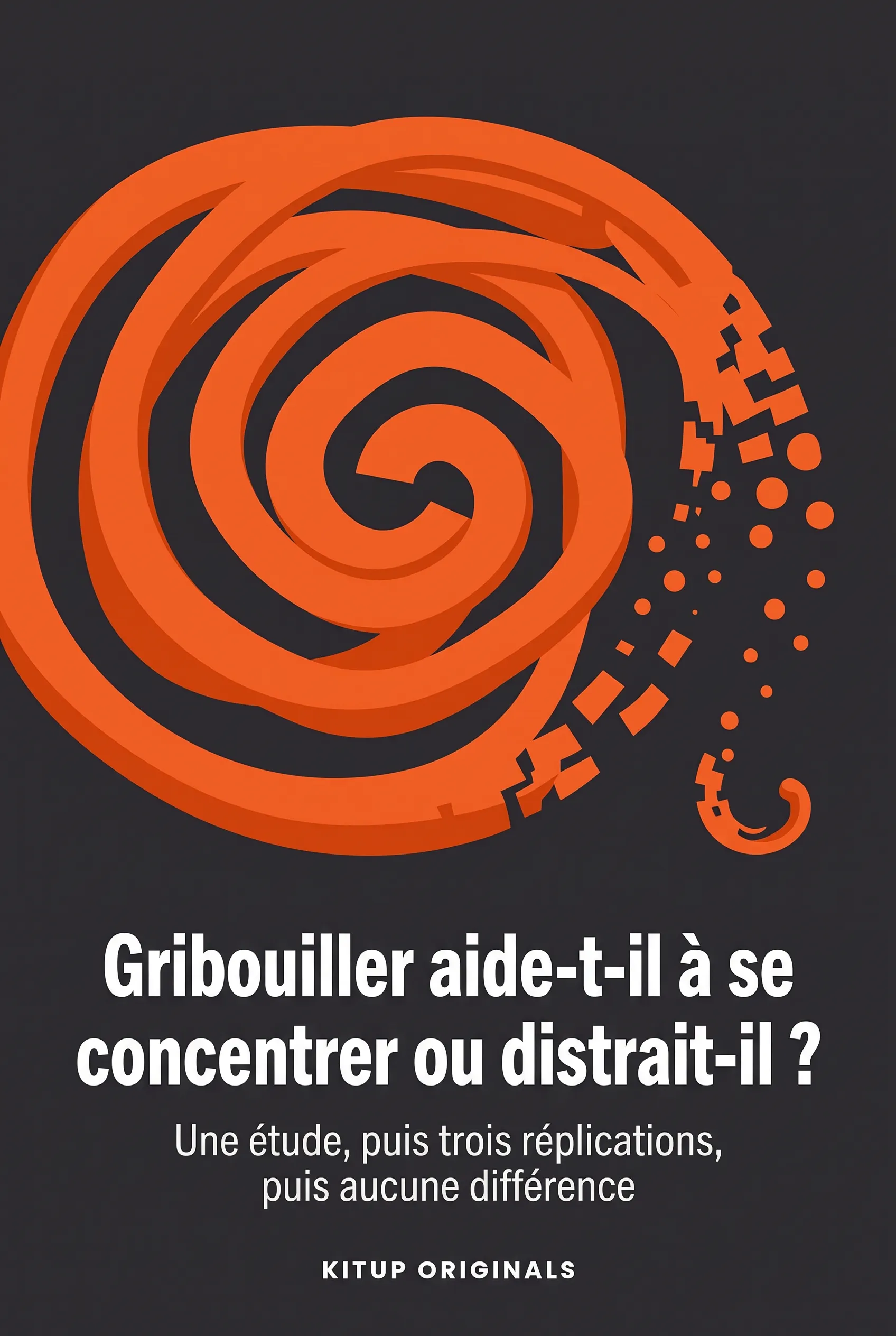 Gribouiller aide-t-il à se concentrer ou distrait-il ?