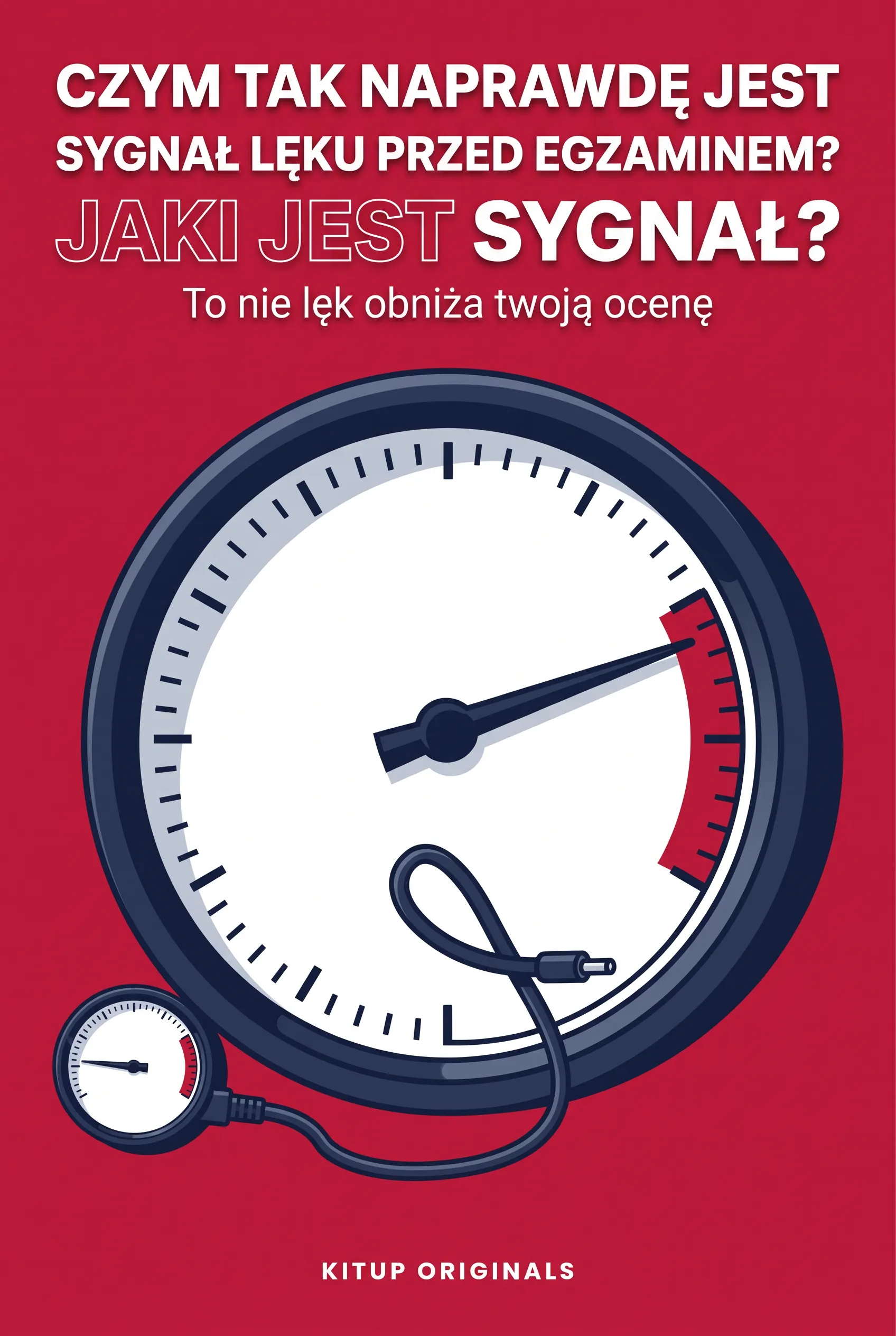 Czym tak naprawdę jest sygnał lęku przed egzaminem?