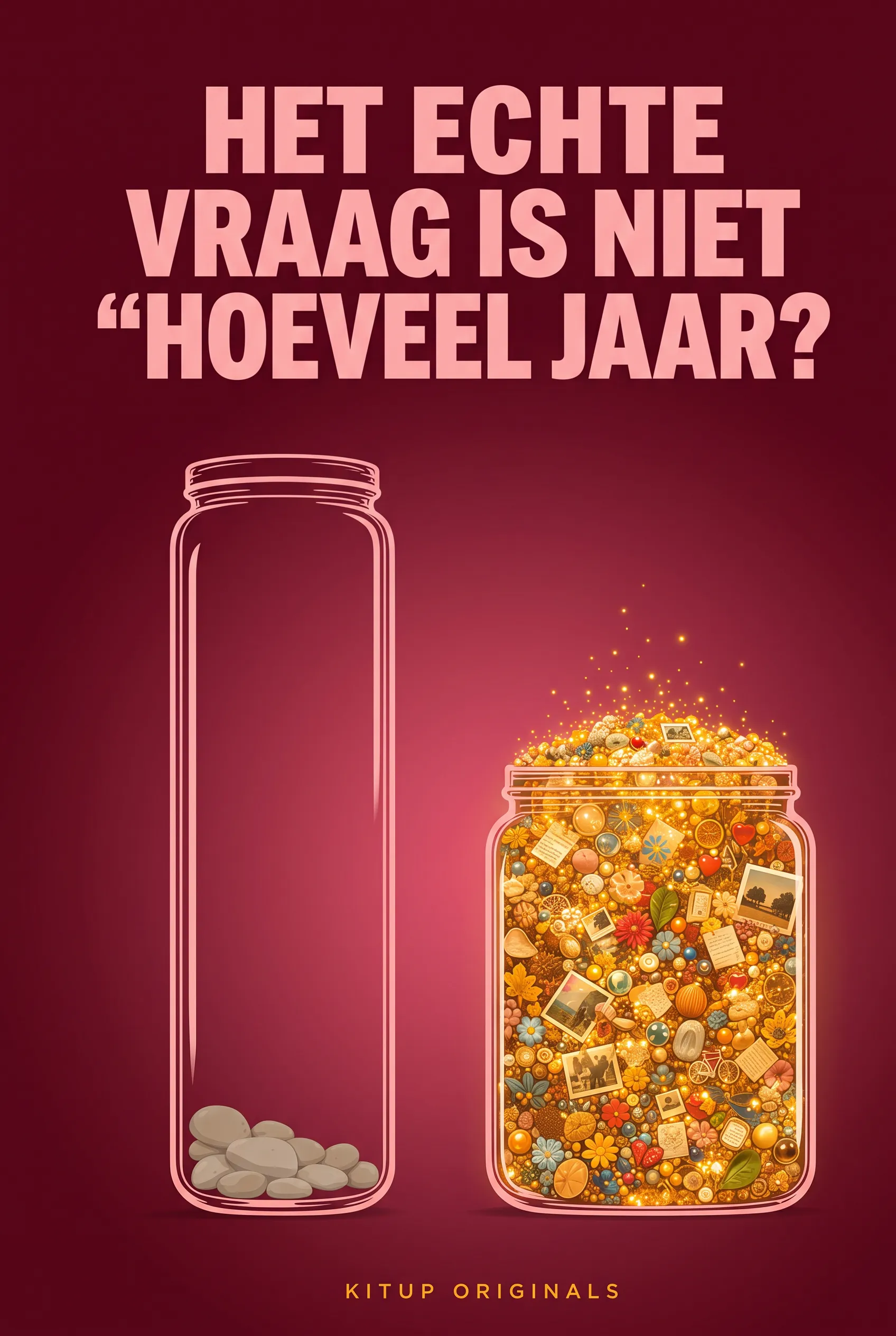 Het echte vraag is niet "Hoeveel jaar?