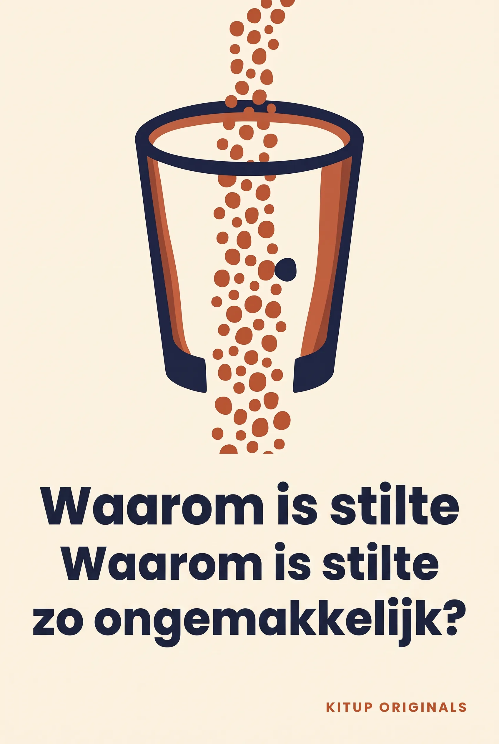 Waarom is stilte zo ongemakkelijk?