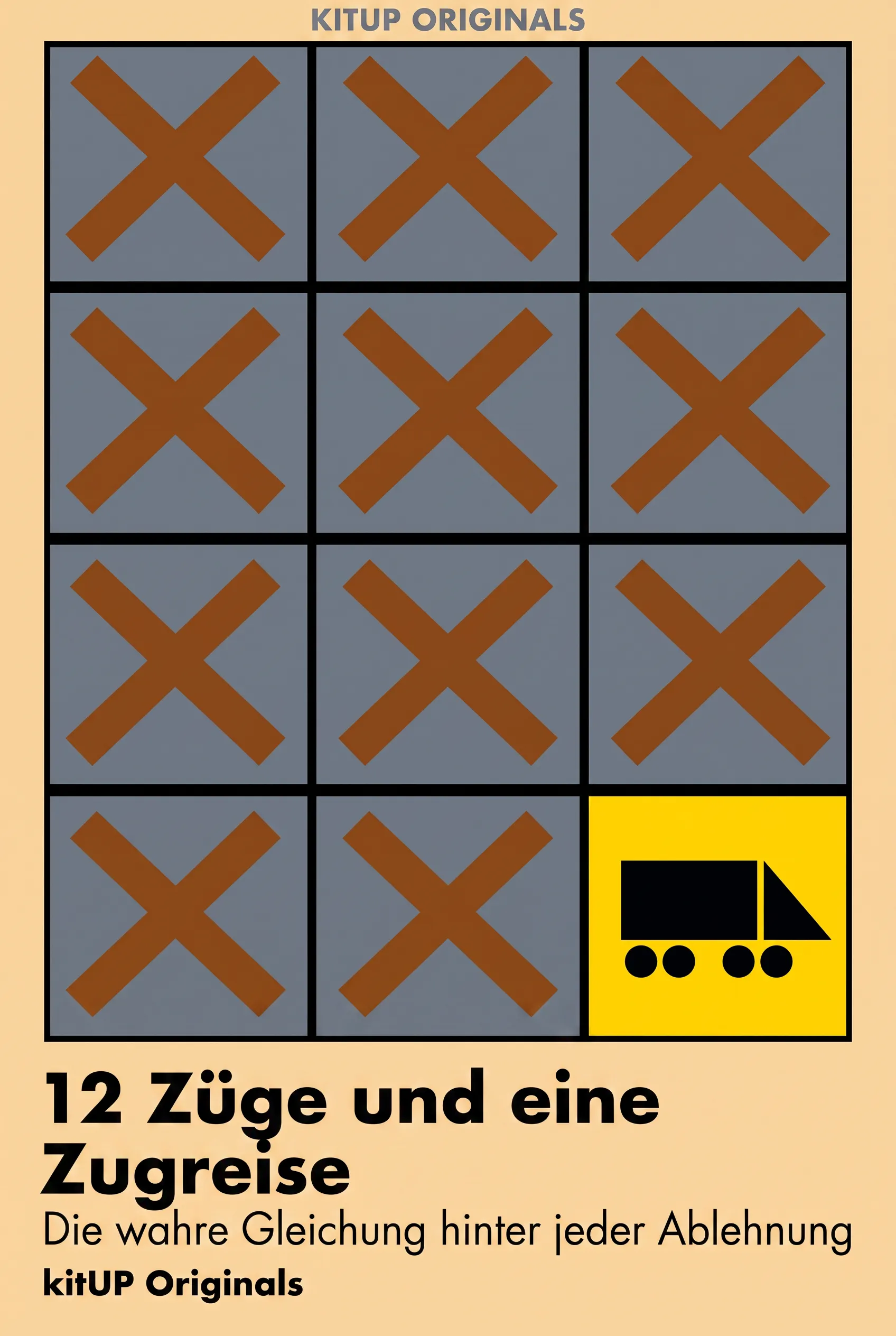 12 Züge und eine Zugreise