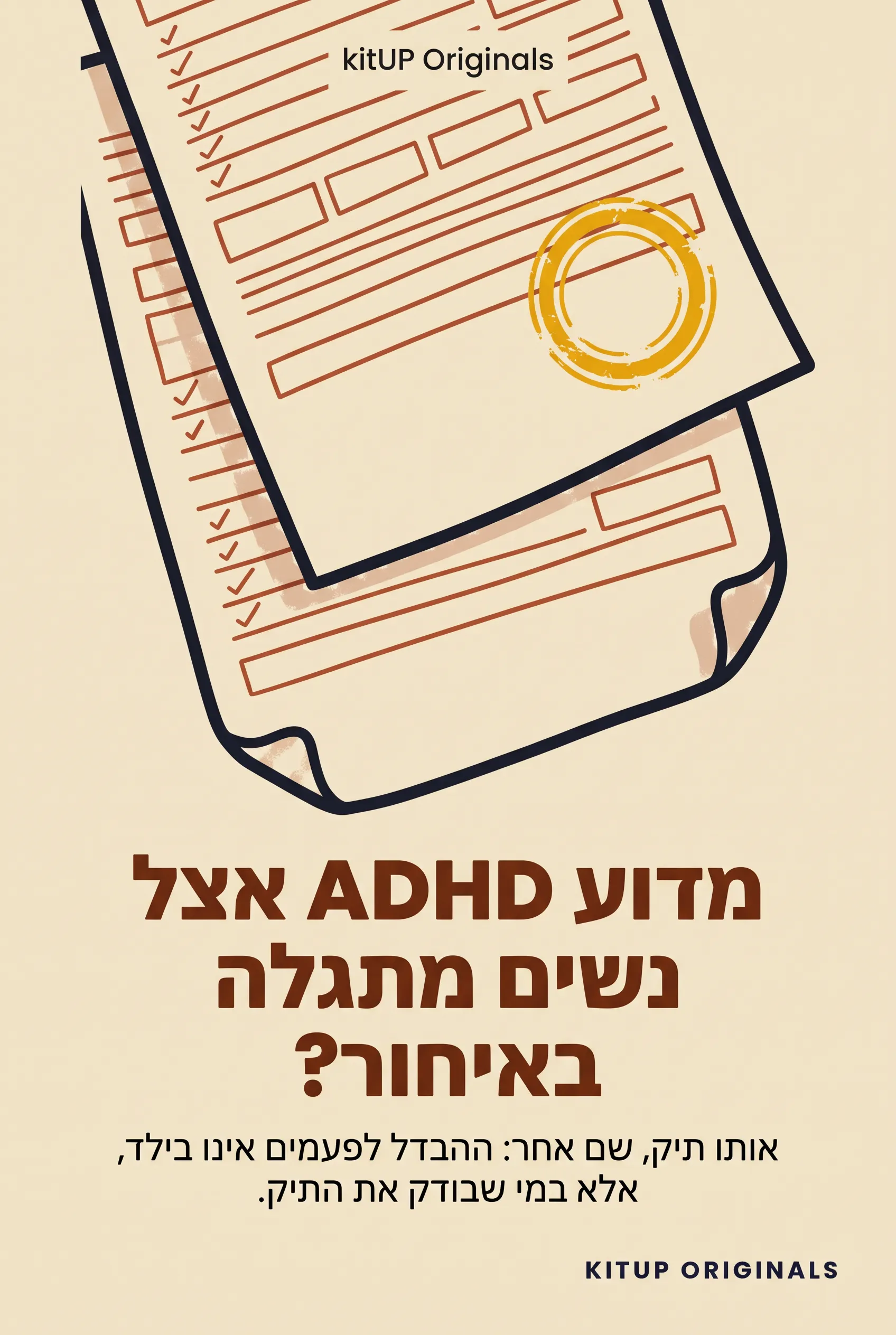 מדוע ADHD אצל נשים מתגלה באיחור?